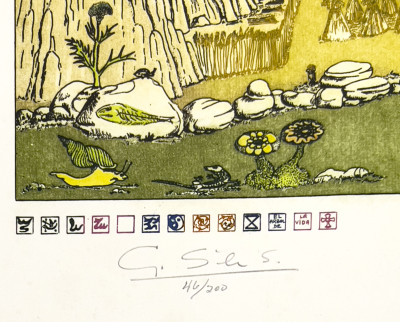 Guillermo Silva Santamaria - Figures, Animals, and Flowers, 4 Editions