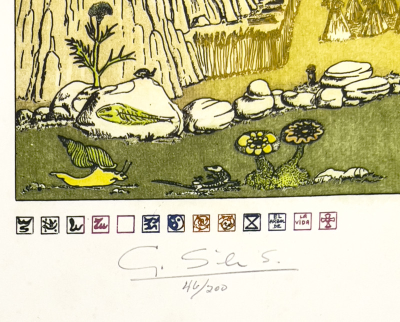 Guillermo Silva Santamaria - Figures, Animals, and Flowers, 4 Editions