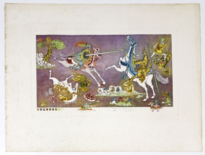 Guillermo Silva Santamaria - Warriors on Ships and Horseback, 3 Editions