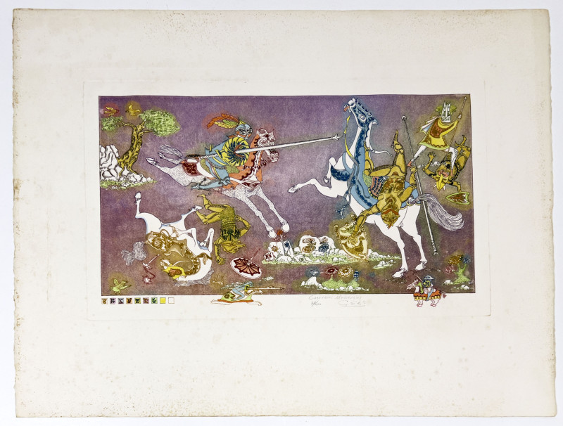 Guillermo Silva Santamaria - Warriors on Ships and Horseback, 3 Editions