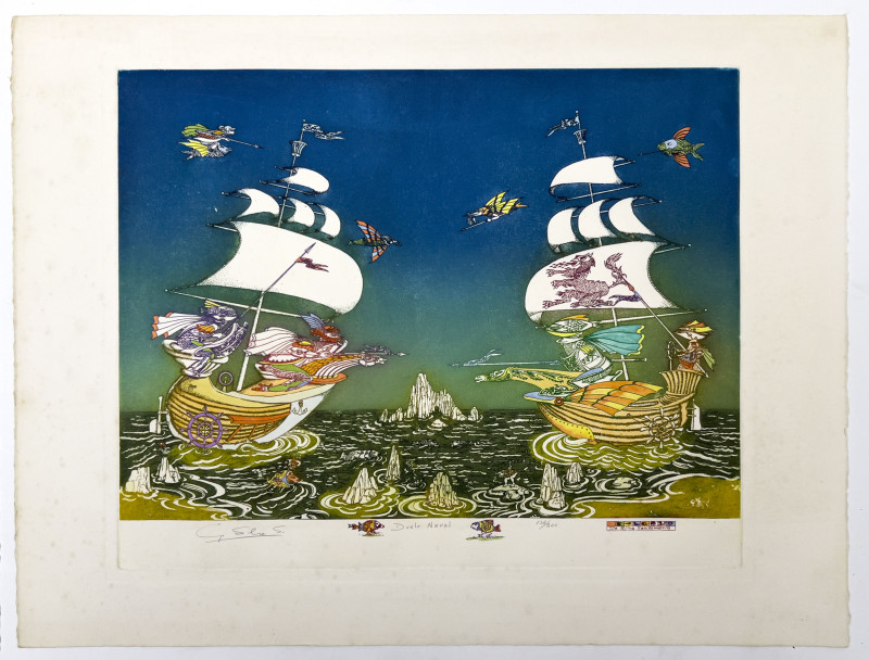 Guillermo Silva Santamaria - Warriors on Ships and Horseback, 3 Editions