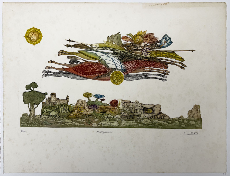 Guillermo Silva Santamaria - Warriors on Horseback, 3 Editions