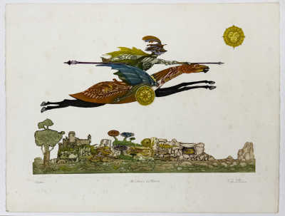 Guillermo Silva Santamaria - Warriors on Horseback, 3 Editions