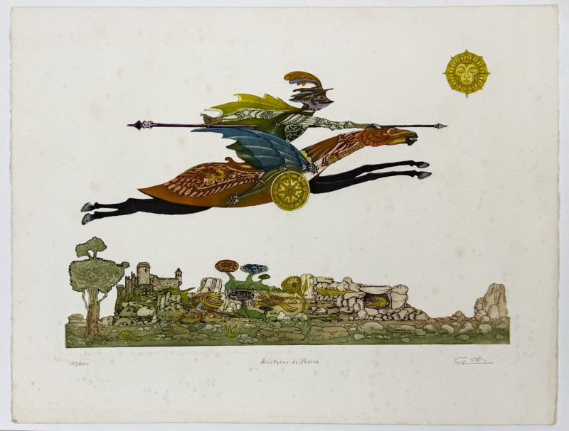 Guillermo Silva Santamaria - Warriors on Horseback, 3 Editions
