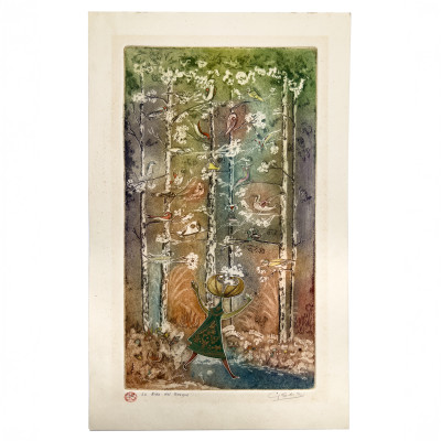 Image for Lot Guillermo Silva Santamaria - La Niña del Bosque