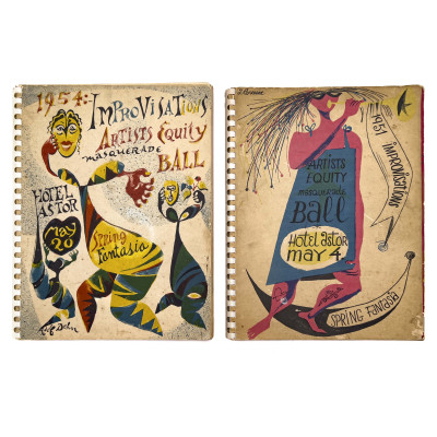 Image for Lot Improvisations: Artists Equity Spring Fantasia Masquerade Ball, 2 Volumes