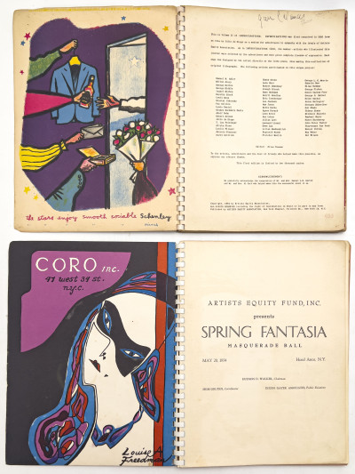 Improvisations: Artists Equity Spring Fantasia Masquerade Ball, 2 Volumes