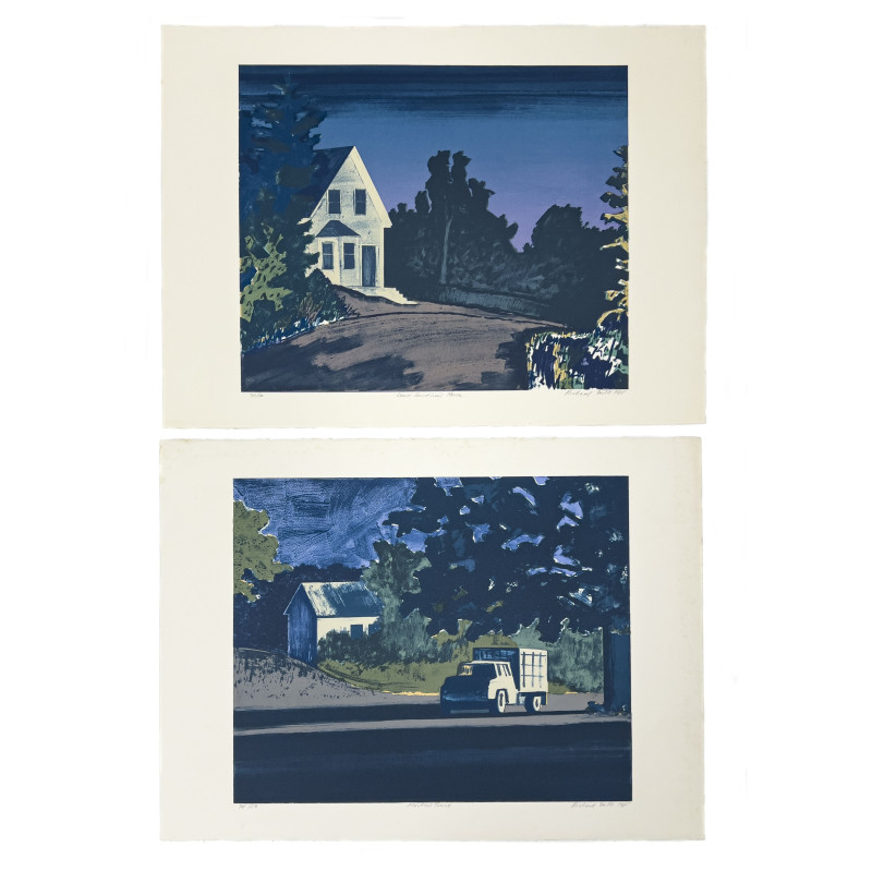 Richard Mills - Night Scenes, 2 Prints