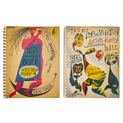 Image for Lot Improvisations: Artists Equity Spring Fantasia Masquerade Ball, 2 Volumes
