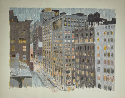 Richard Mills - New York City Scenes, 3 Prints