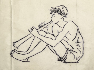 Image for Lot Renée Sintenis - Flötenbläser