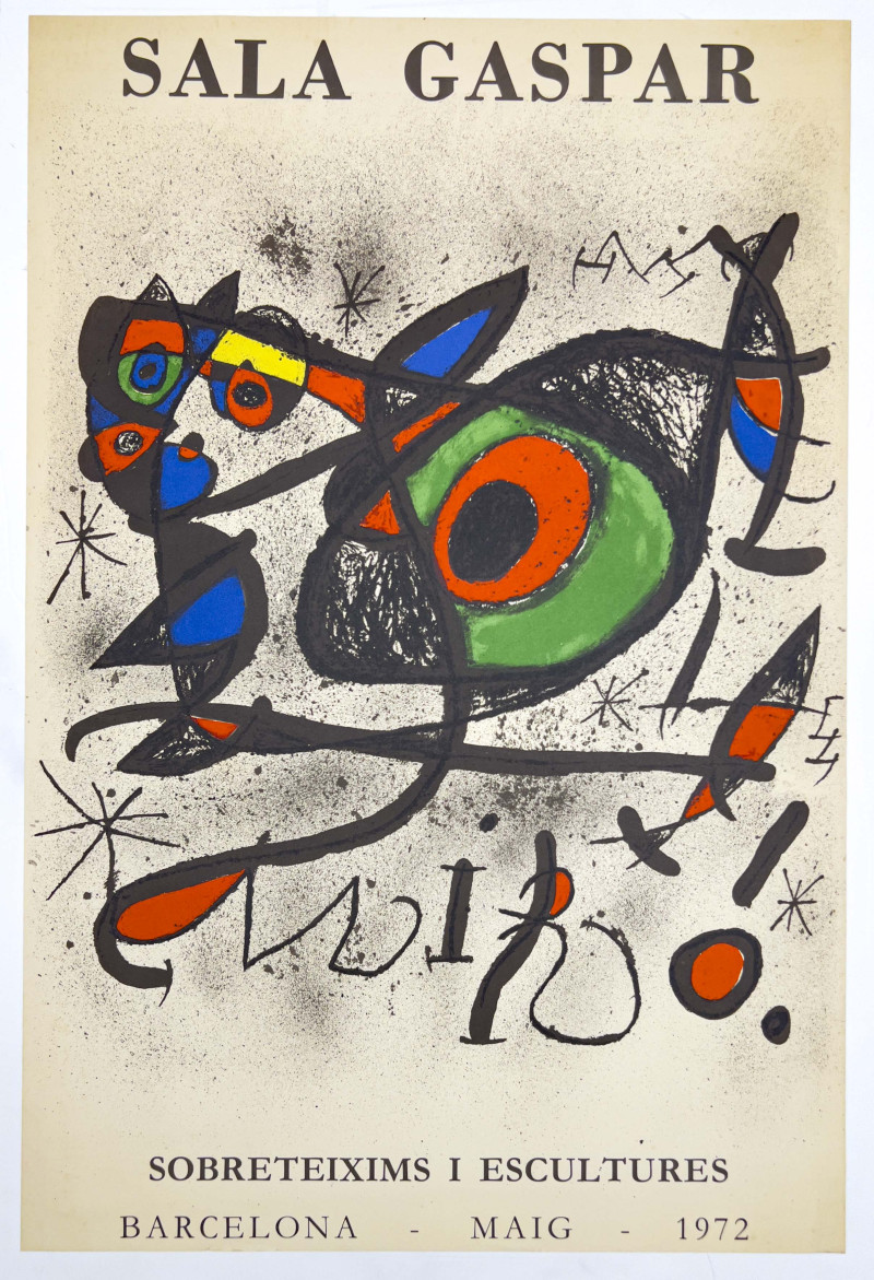 Joan Miró - Three Exhibition Posters