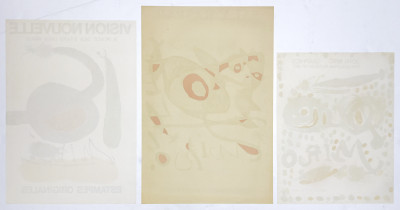 Joan Miró - Three Exhibition Posters