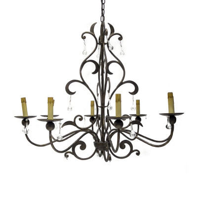 Image for Lot Eight-Light Chandelier