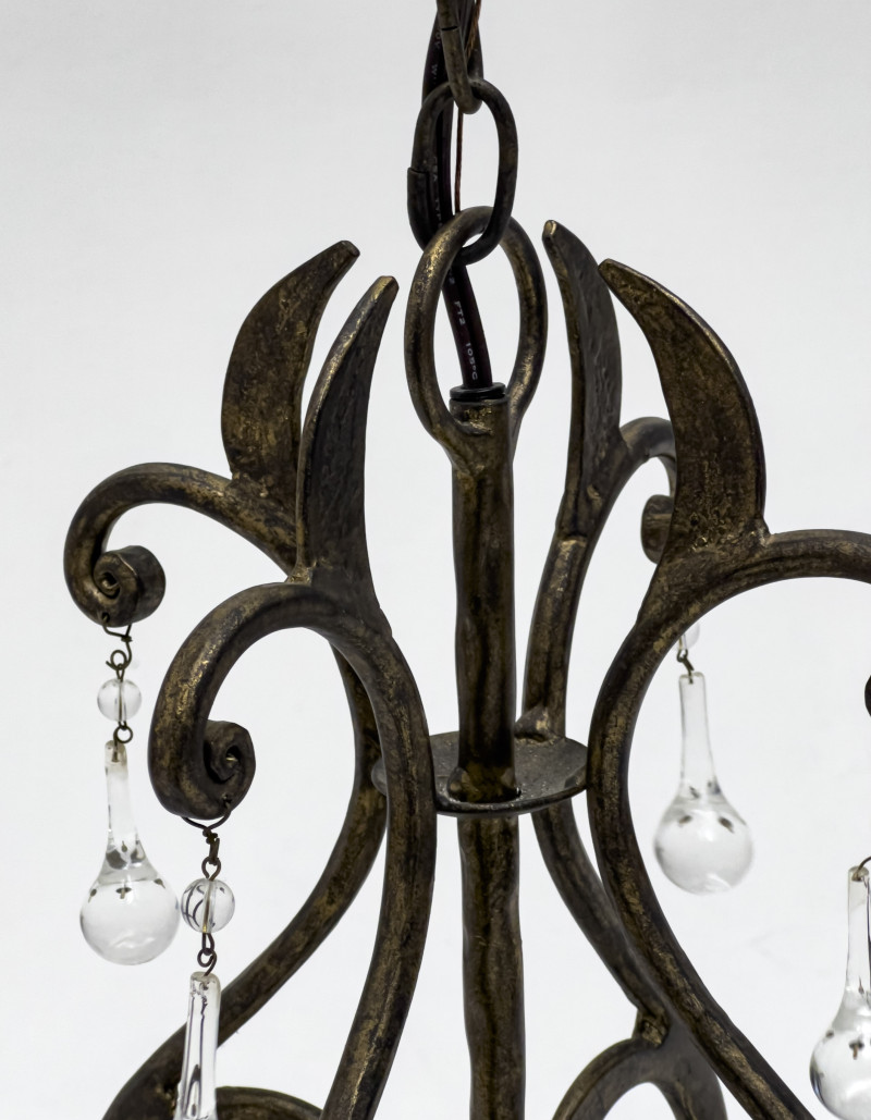 Eight-Light Chandelier