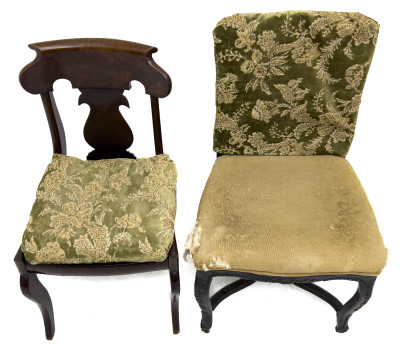 Nineteenth Century Side Chairs, Group of 2