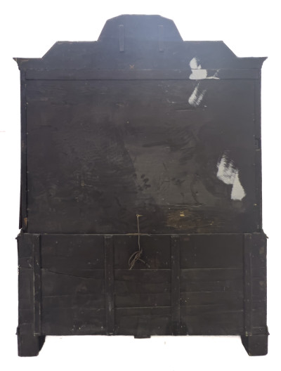 Carved Dutch Bombé Cupboard