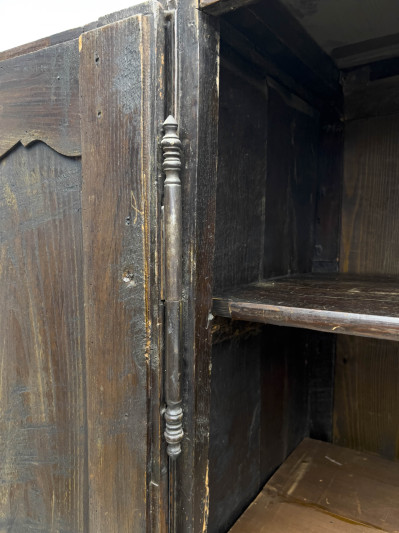 Continental Bone Inlaid Tall Cabinet