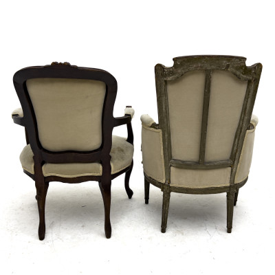 French Arm Chairs, Group of 2
