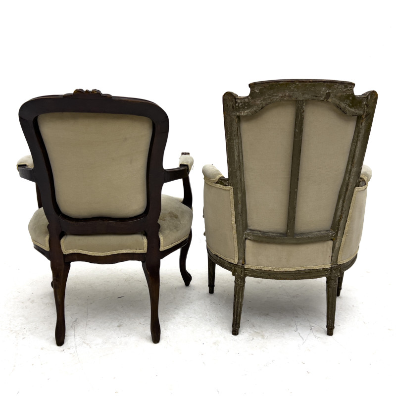 French Arm Chairs, Group of 2