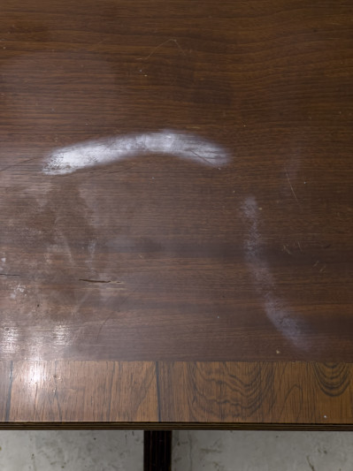 George III Style Mahogany Pedestal Dining Table