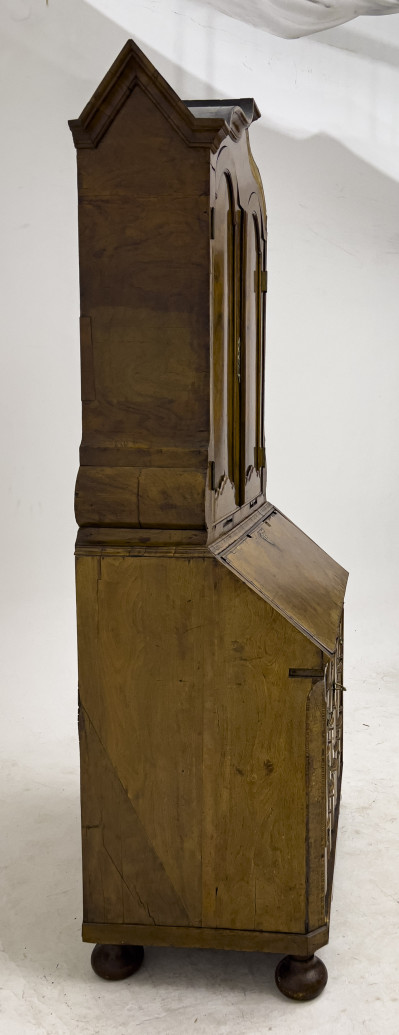 Dutch Baroque Walnut Bureau Cabinet