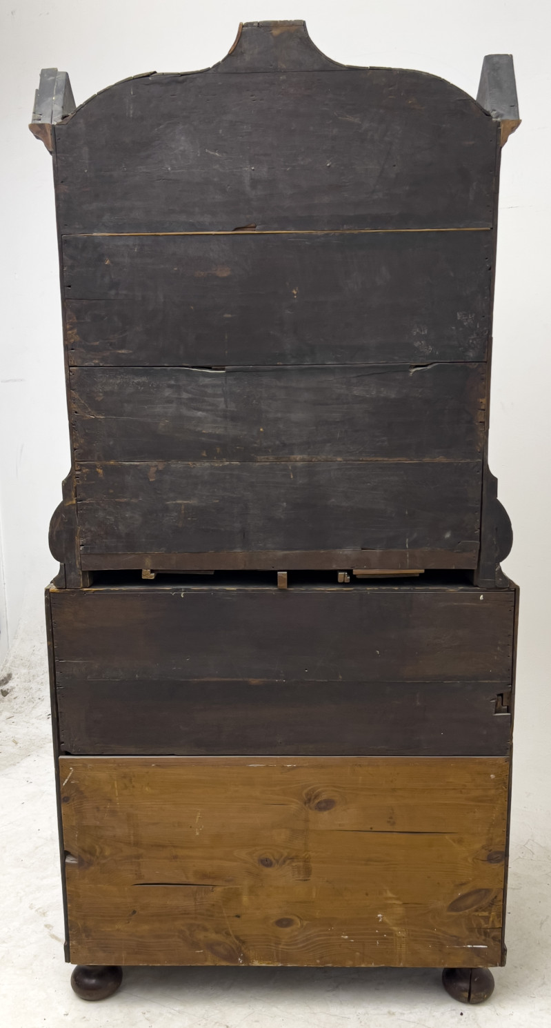 Dutch Baroque Walnut Bureau Cabinet