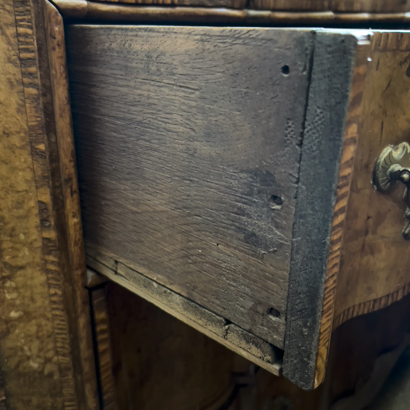 Dutch Baroque Walnut Bureau Cabinet