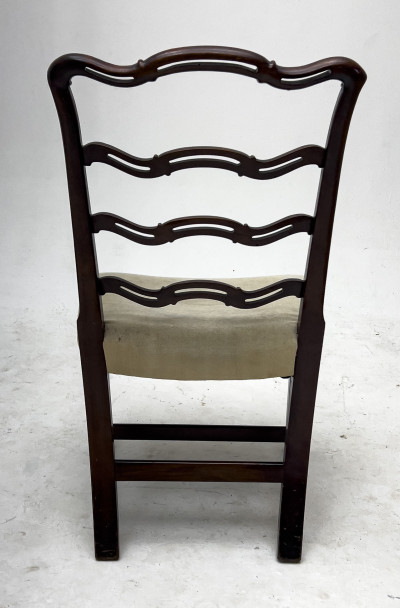 George III Style Ladderback Chairs, Group of 4