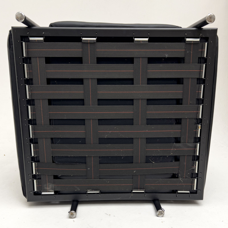 Le Corbusier LC2 style Armchairs, Pair