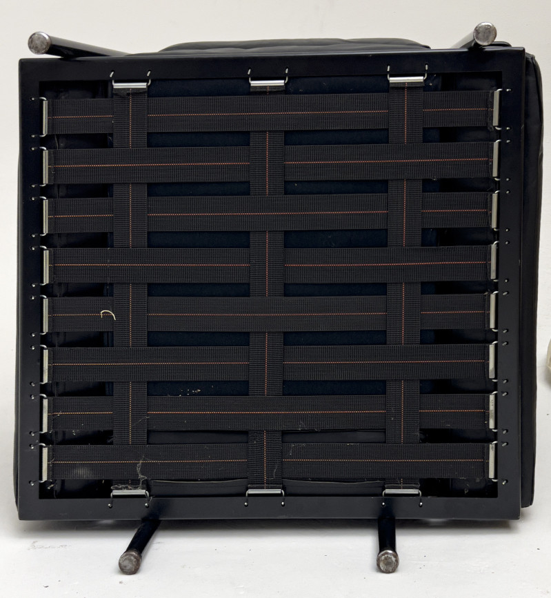 Le Corbusier LC2 style Armchairs, Pair