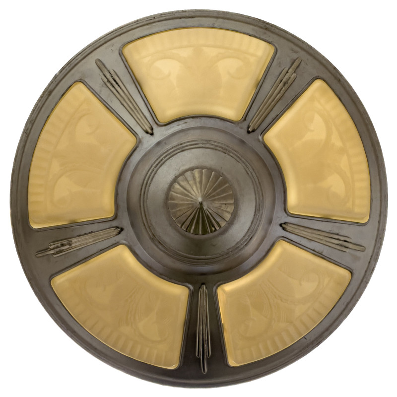 Art Deco Pendant lamps, Group of 3