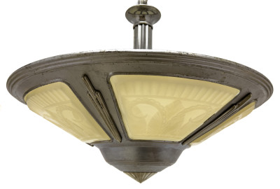 Art Deco Pendant lamps, Group of 3