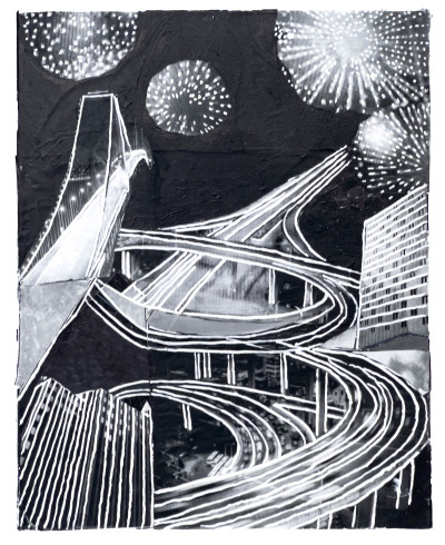 Janet Cooling - Untitled (Cityscape)