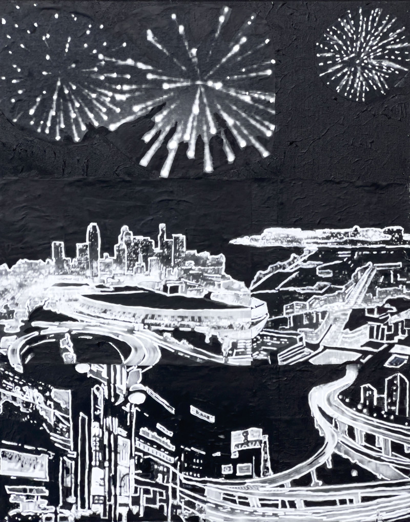 Janet Cooling - Untitled (Cityscape)