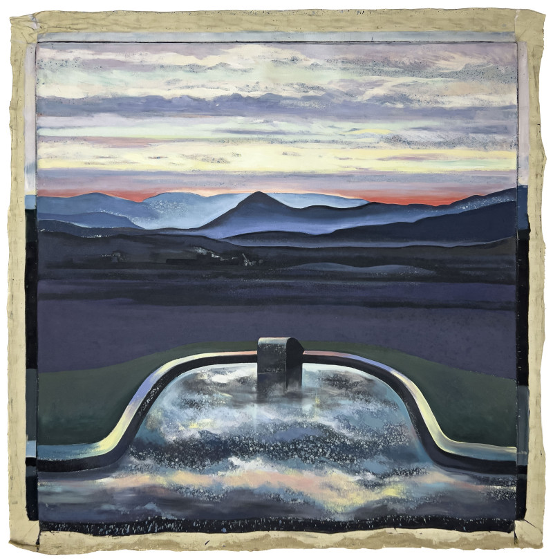 Lowell Nesbitt - Arizona, Swimming Pool