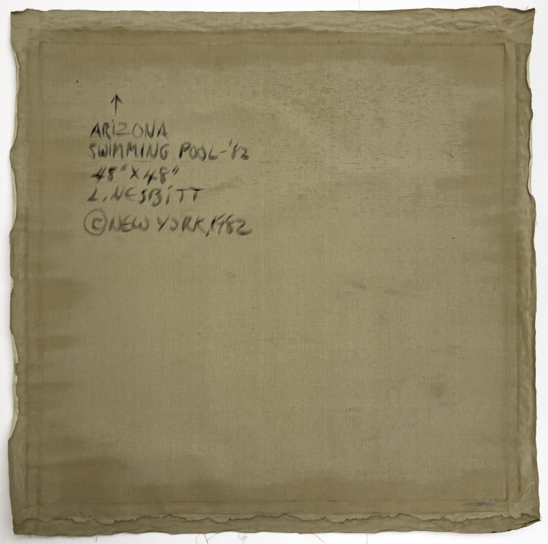 Lowell Nesbitt - Arizona, Swimming Pool