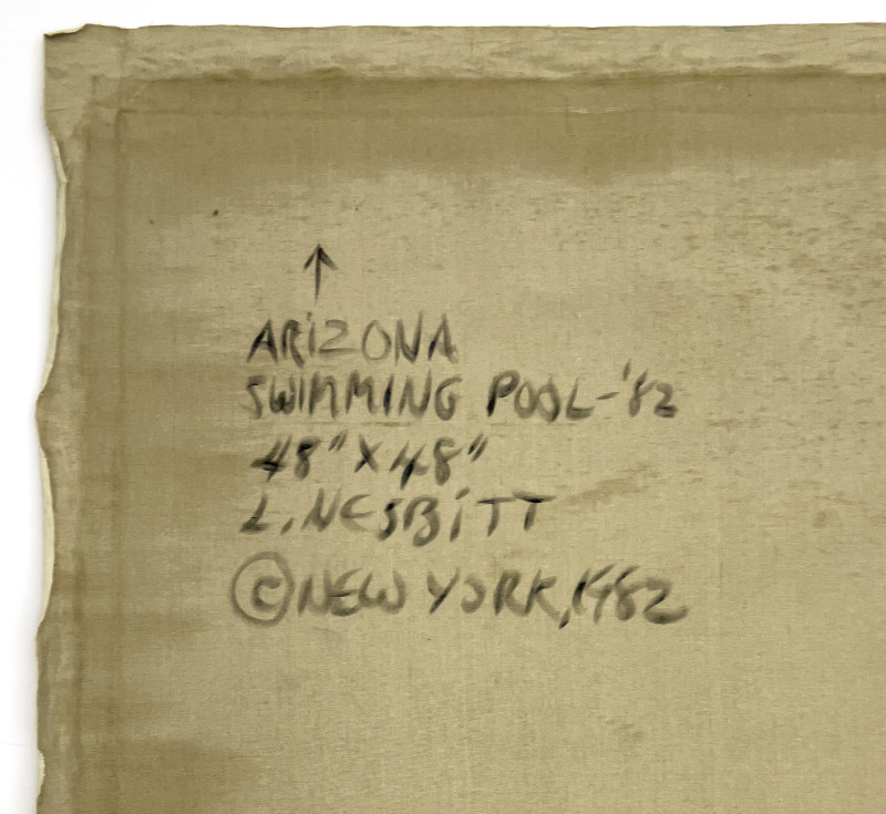 Lowell Nesbitt - Arizona, Swimming Pool