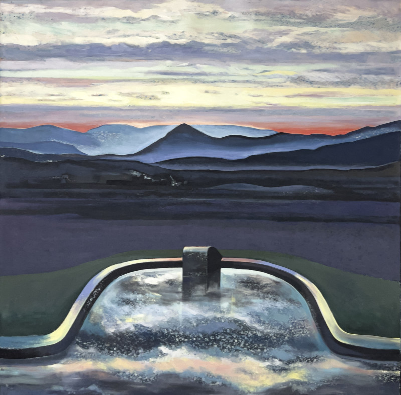 Lowell Nesbitt - Arizona, Swimming Pool