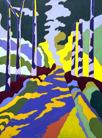 Image for Lot Janet Cooling - Untitled (Forest Path)