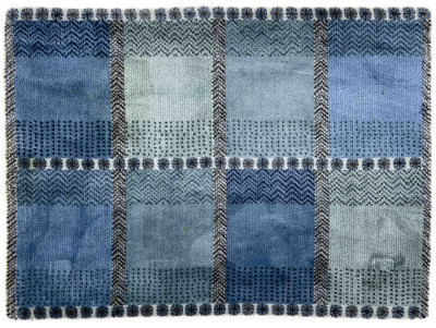 Geometric Rug in the Style of Marianne Richter