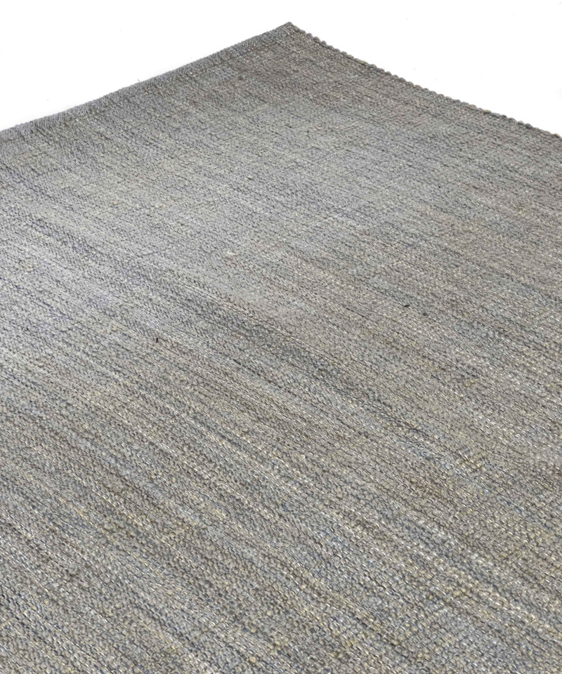 Textured Gray Area Rug, Style of Edward Fields