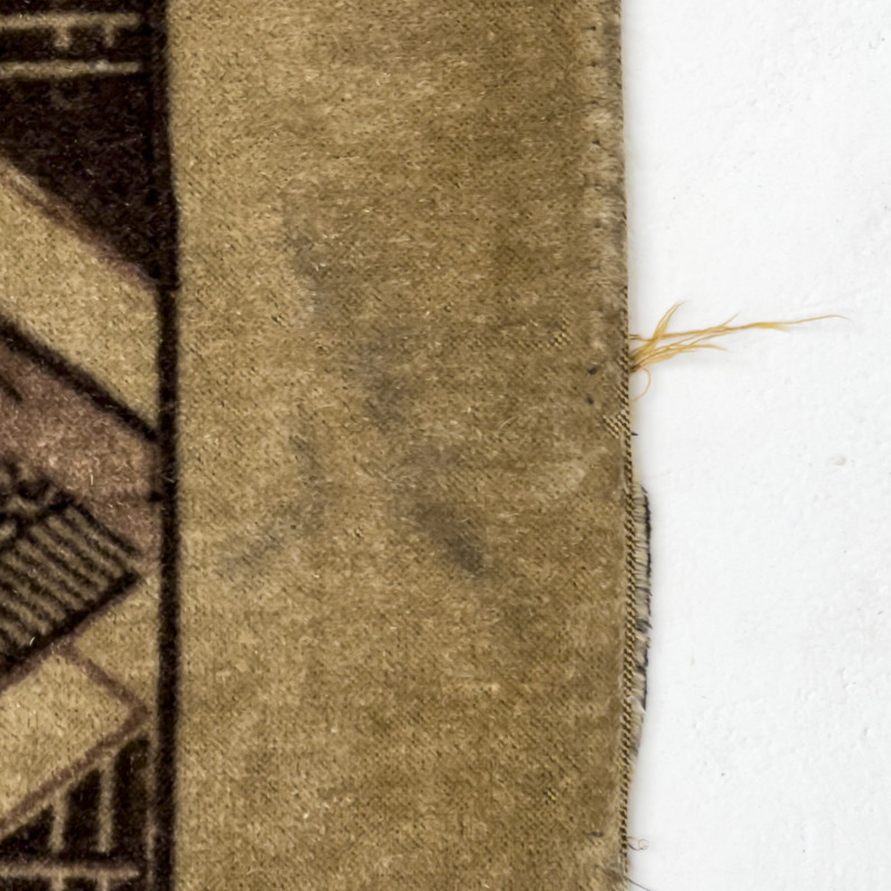 Art Deco Geometric Fabric Wall Hangings, Group of 2