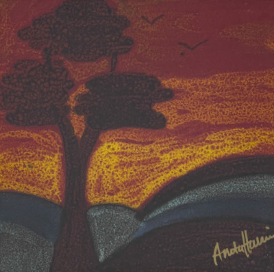 Anita Harris and Others - Pottery Tiles, Group of 5