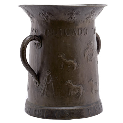 Image for Lot Brass Log Bin