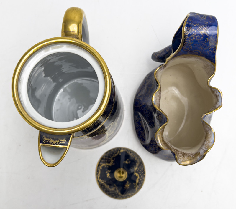 Royal Vienna and Doulton Pitchers, Group of 2