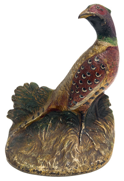 Fred Everett - Hubley Pheasant Door Stop