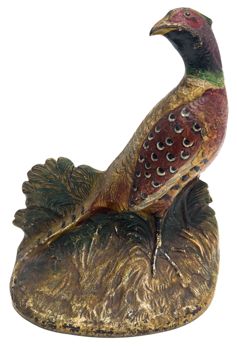 Fred Everett - Hubley Pheasant Door Stop
