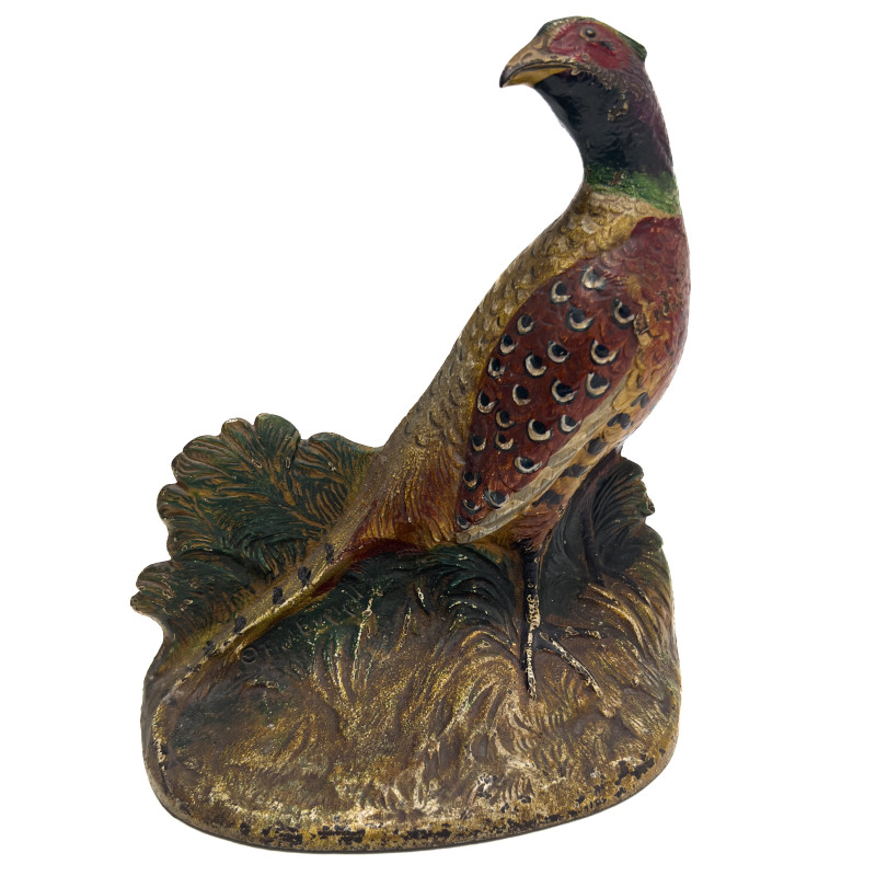 Fred Everett - Hubley Pheasant Door Stop