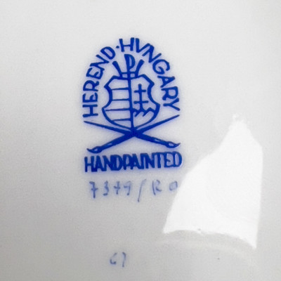 Herend and KPM - Plate and Reticulated Dishes